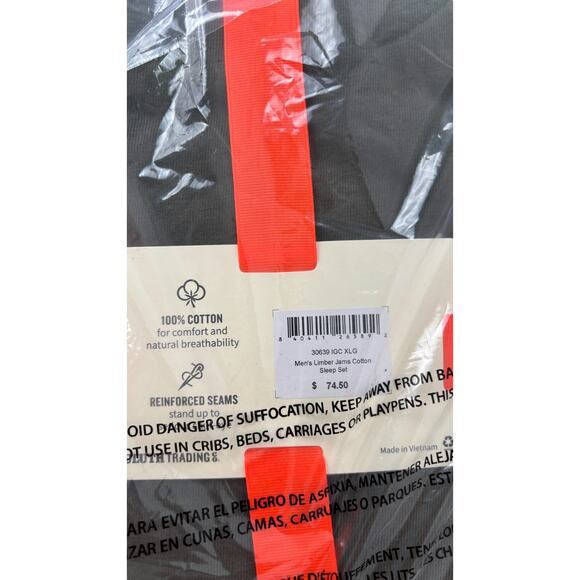 Duluth Mens Long Sleeve Lumber Jams Cotton Sleep Set Pajama Green Camo Size XL - Picture 6 of 6